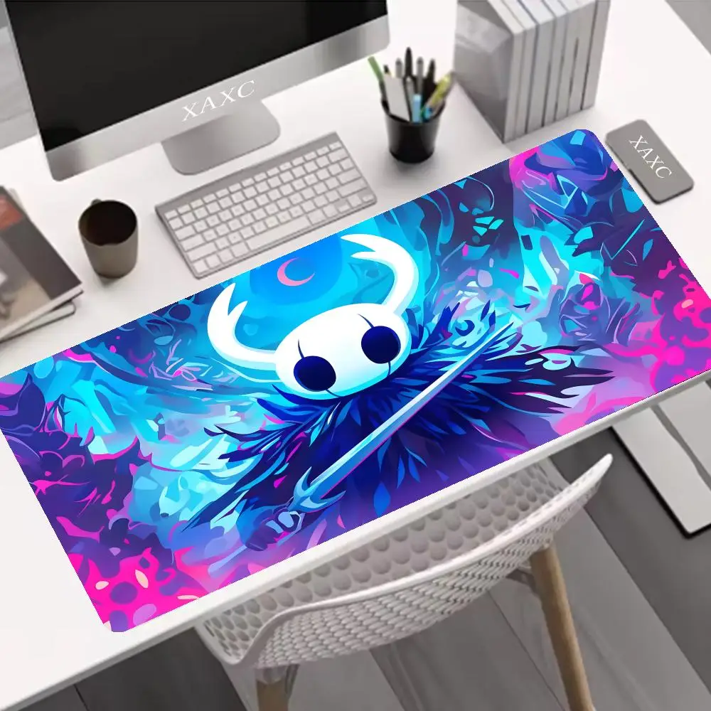 gaming backlit H-Hollow K-Knight mousepad, colorful mousepad, anti-slip computer mat with backlighting   XAXC