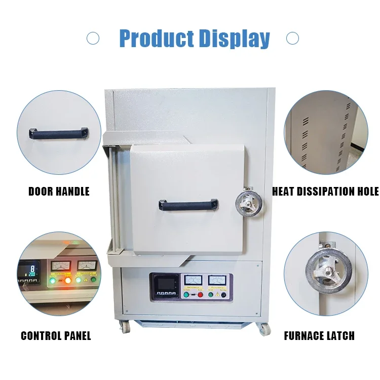 

Небольшая лабораторная электрическая муфельная печь — многотемпературный диапазон 1100–1800 гг. ° C Нагревательное устройство