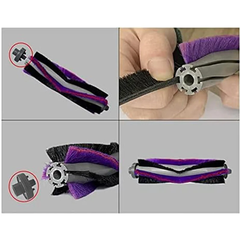 

AA81-2 комплект основной щетки, фильтр с боковой щеткой для Powerbot-E VR05R5050WK, запасные части для робота-пылесоса