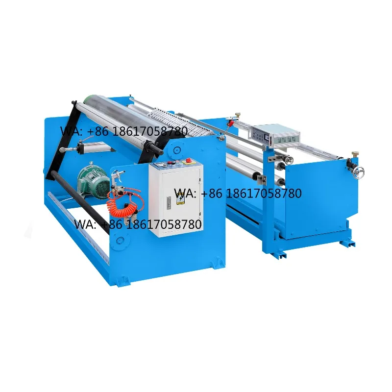 ONL-XE1800 Fully Automatic Roll Fabric Cutting Machine PP  Non Woven Fabric Slitting Machine Oyang