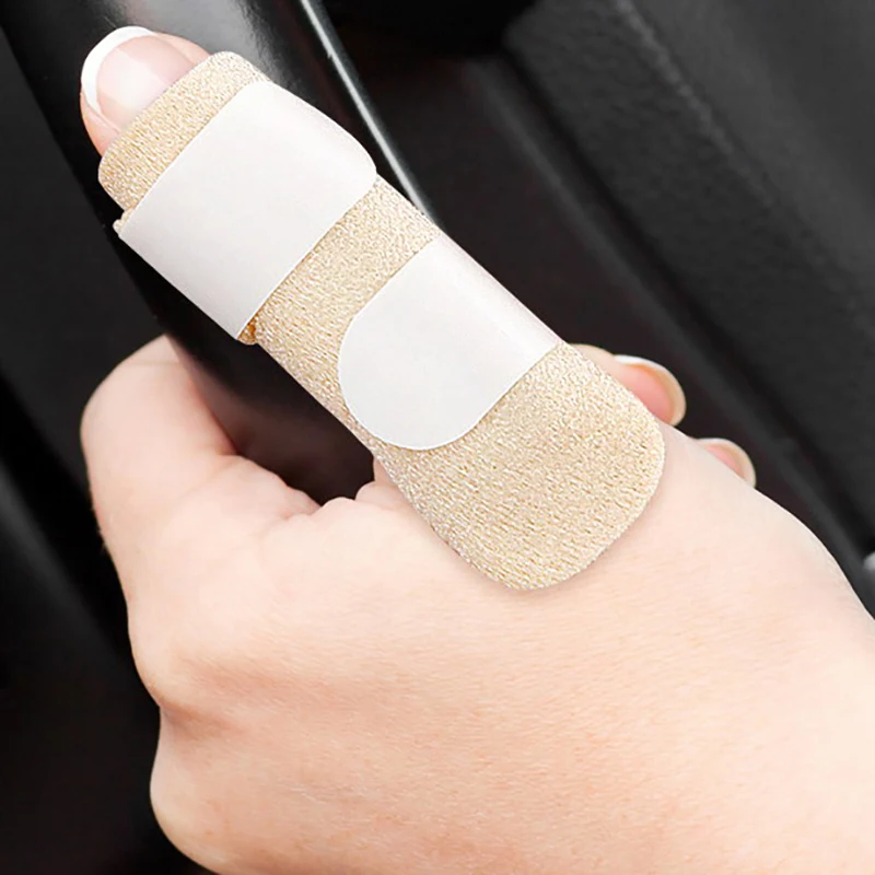 1Pc Finger Protector Fixation Belt Joint Dislocation Sprain Fingers Splint After Arthroplasty Hallux Toe Separator Sleeve