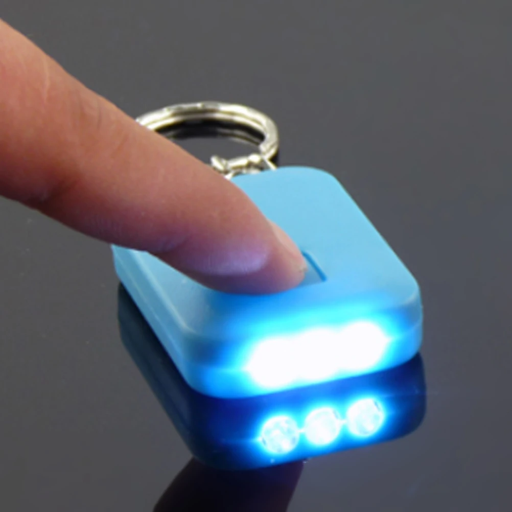 

Mini LED Flashlight Keychain Creative Flashlight Light Torch Outdoor Emergency Camping Flash Light Pocket Torch (Random Color)