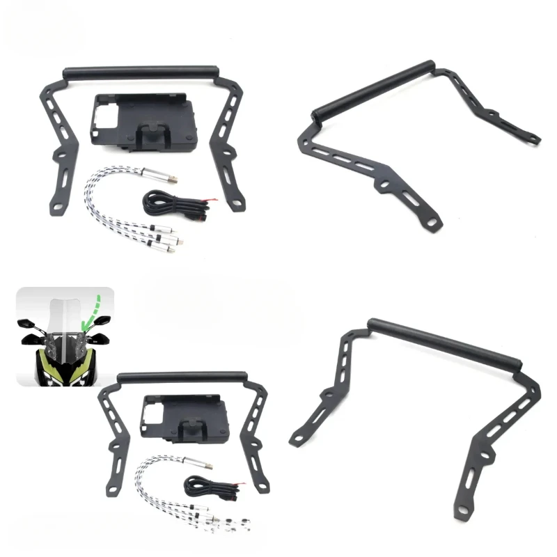 New For SYM ADX 300 300ADX ADX300 Mobile Phone Holder Stand Support GPS Navigation Plate Bracket Accessories Navigation Bracket