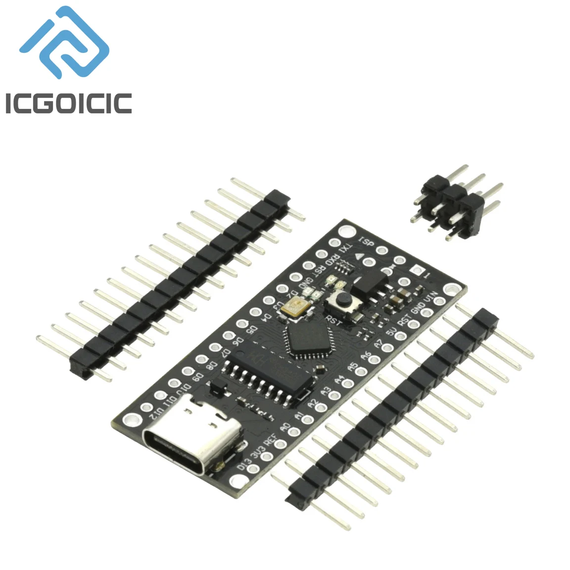 Nano V3 Atmega328P/ATMEGA168 TYPE-C Mini Micro MCU Core Board Welding Development Board Improved Version Module For Arduino