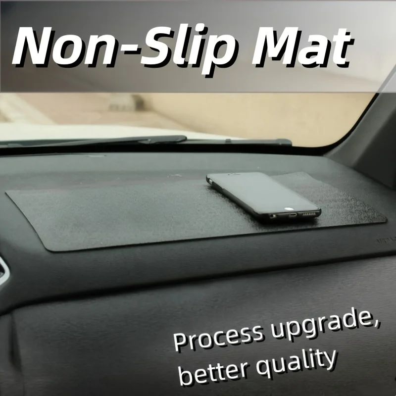 Anti-Slip Car Mat Car Phone Holder Anti-Slip Mat Dashboard Ornament Mat Storage Mat Heat-Resistant Dashboard Phone Holder