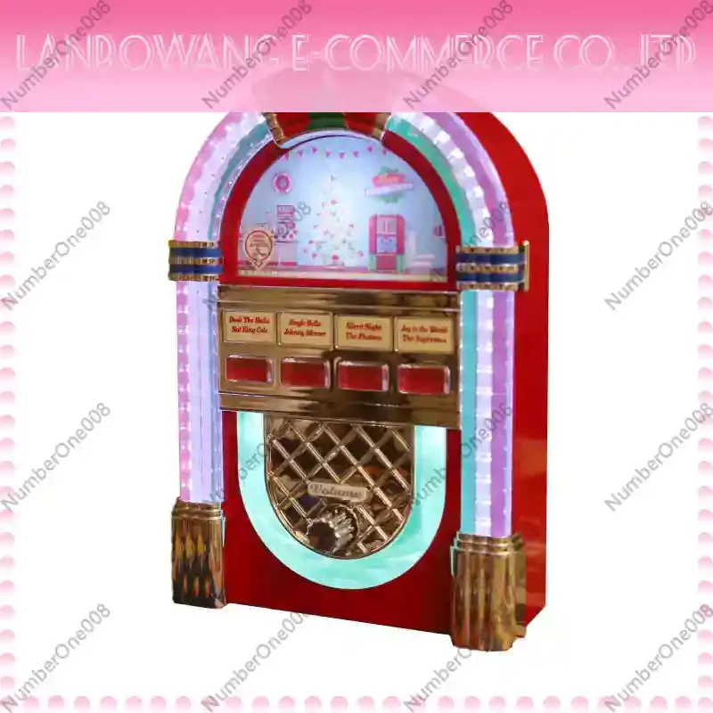 Wall Mounted Coin Operated Digital Jukebox USB SD MP3 CD Player Multi-Format Compatible Party Entertainment Audio