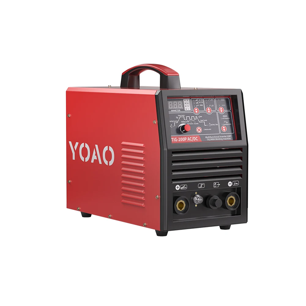 

YOAO TIG-200 AC/DC INVERTER Stainless Steel Welding Machine Aluminum TIG WELDER Multifunctional New Condition
