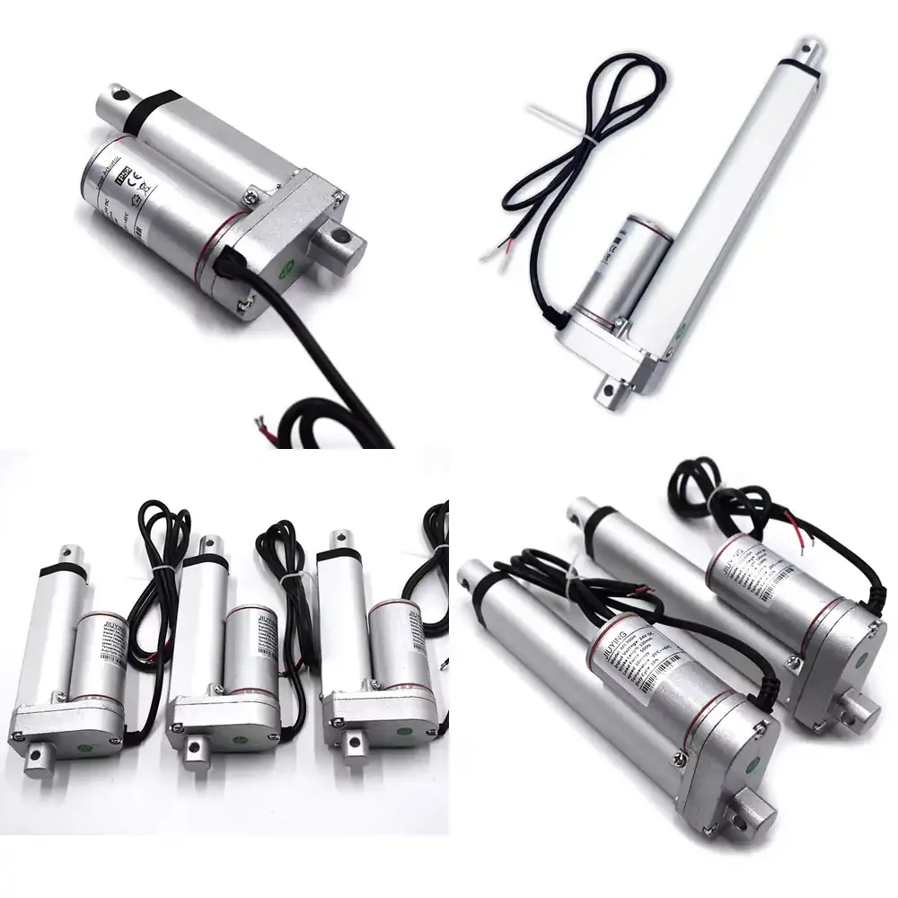 

Линейный актуатор 12В/24В, 1000Н, микро-линейный привод для солнечных трекеров, дверей, окон, мебели, домашней автоматизации, промышленного применения