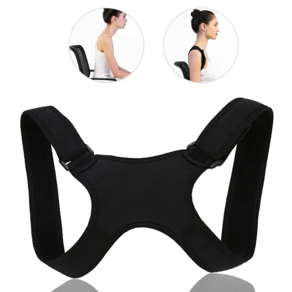 Shoulder Posture Corrector Belt Back Support Brace For Adult Student Ergonomic Breathable Spine Correction Gear Tool
