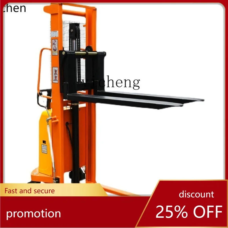 HXL semi-elektrische stapelaar vorkheftruck liftwagen hydraulische vrachtwagen lift aanhanger