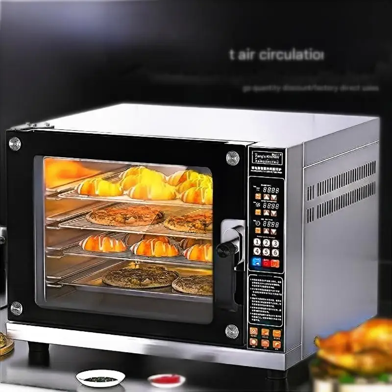 

Electric Portable Electric Deck & Steam Oven for Home Baking Roasting Bread
