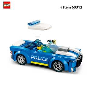 Lepin-60312 Stadtpolizeiauto, Kinderspielzeug 5 weitere Jahre, Minifigur, kleine Geschenkidee, Baugenossen 12 Hauptverkaufsporto Lego - №11