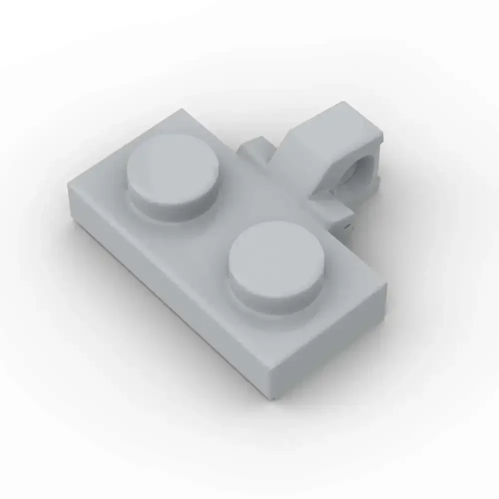 MOC 10PCS Part Bricks 44567 Hinge Plate 1x2 Building Blocks Locking On Side With Bottom Particle Puzzle Toys Birthday Adult Gift