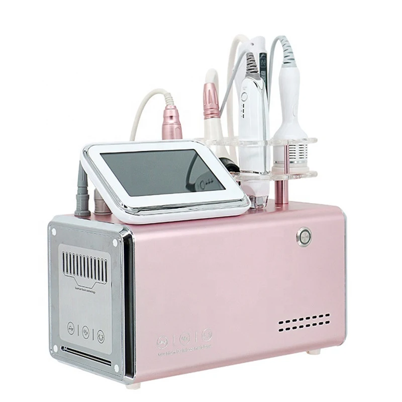 Portable Anti-Aging Facial Skin Rejuvenation 5 in 1Multi functional Vacuum cooling ems Microdermabraision Machine