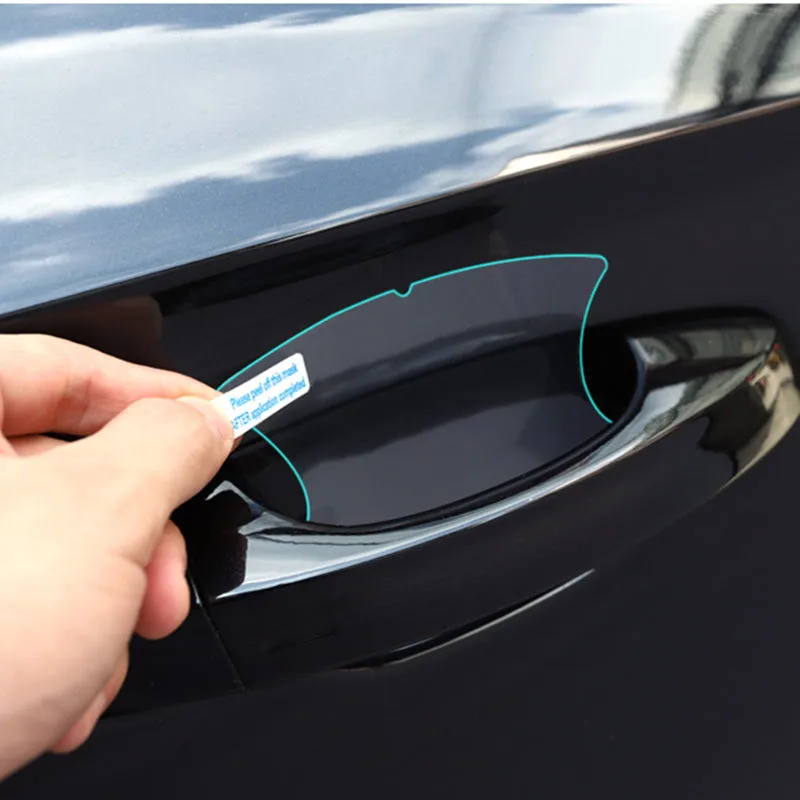 Car Styling Door Handle Protector Film for Audi S4 B8 B9 A5 9T A6 C7 C8 A7 4G 5G A8 D4 D5 RS 5 RS6 C6 C7 RS 7 S6 C7 Accessories