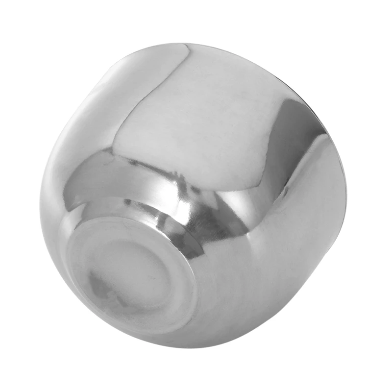 2X Stainless Steel Brush Shave Bowl Shave Razor