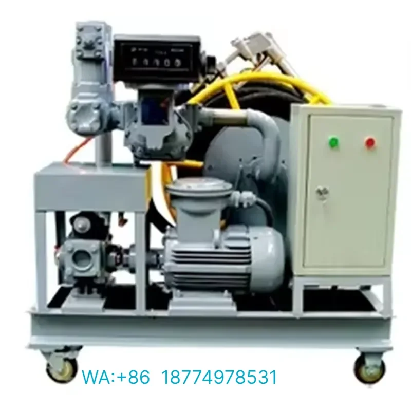 for Cowell MFD-50 High Pressure Mobile Fuel Unit OEM Transfer Sliding Vane Pump Flow Meter 400L/min 380V/220V 1 Year
