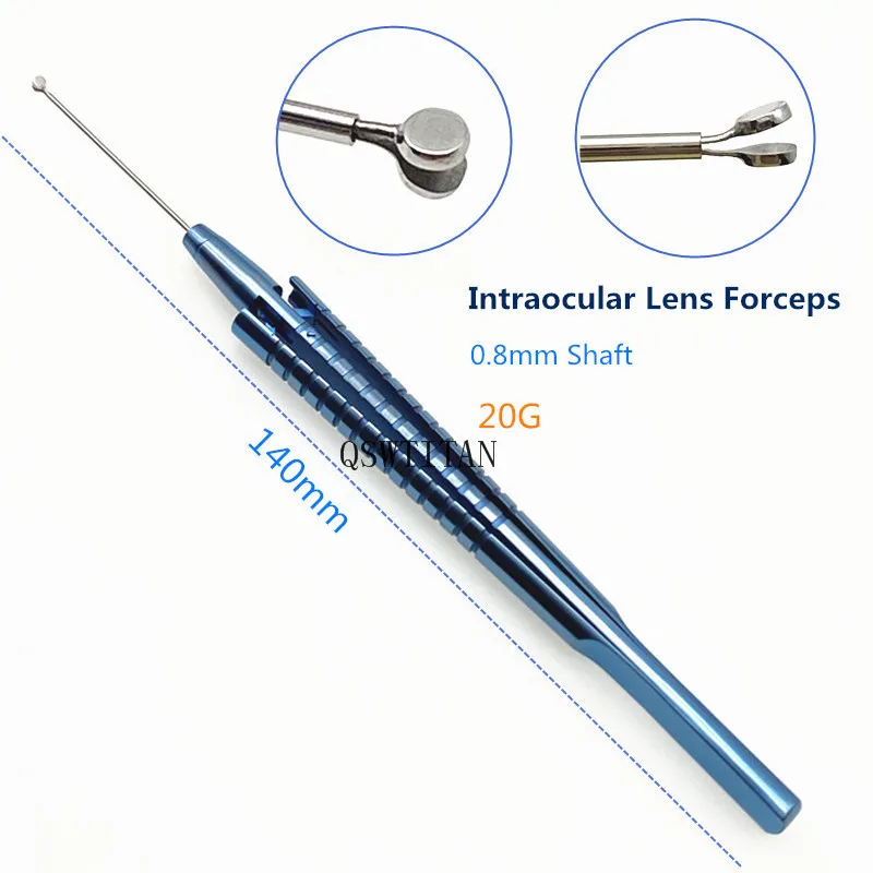 Imagem -04 - Retina Capsulorhexis Pinça Tesoura Lente Intraocular Pinça Oftálmica Micro Instrumentos Cirúrgicos Peças