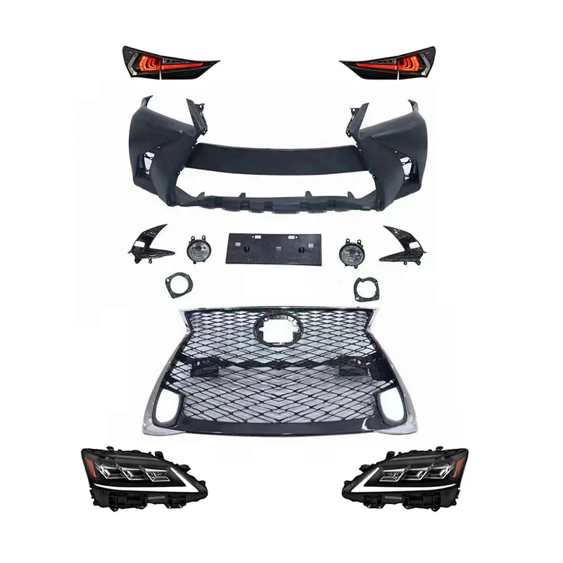 

Facelift Bodykit grille front bumper set for Lexus GS GS250 2012-2015 to sports style body kit with 3 eye headlight taillight