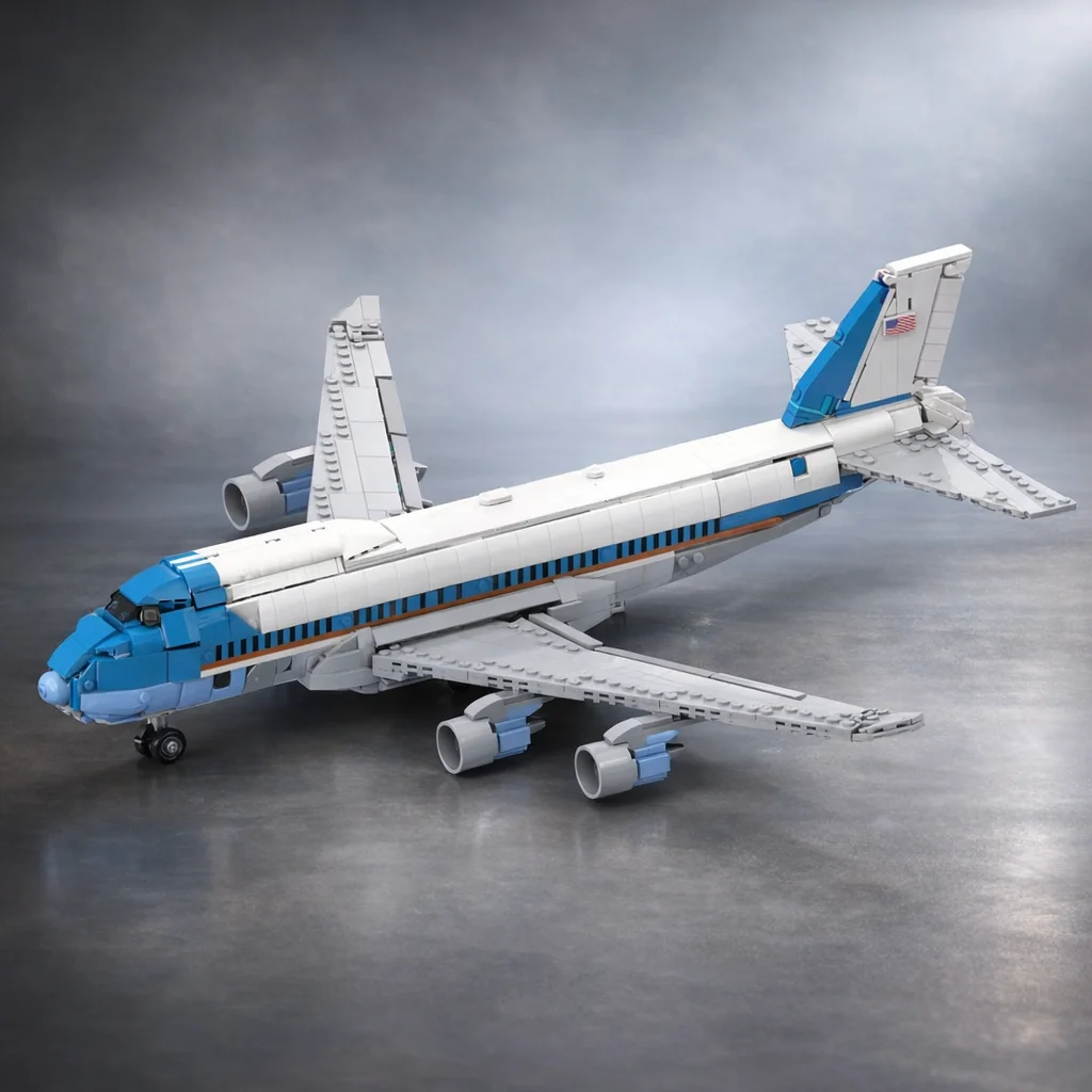 

DIY MOC Aircraft Building Blocks Plane Model Kit for Kids and Adults, Educational Construction Set, Creative Aviation Gift