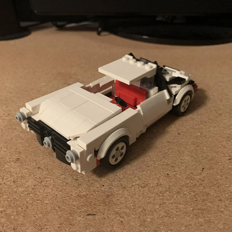 Speed Racing Car Model MOC Building Bricks 300SL Hypercar Modular Technology Children Holiday Gifts Assemble Toys Suit