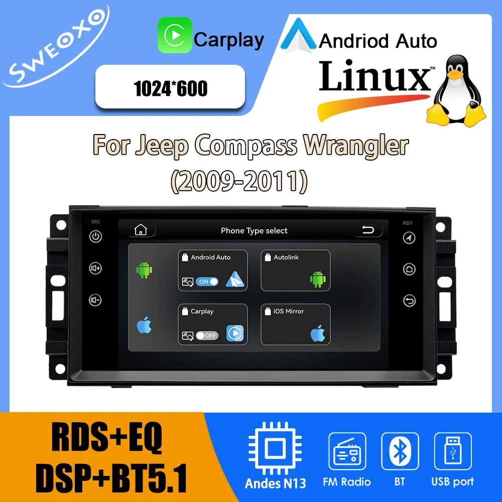 For Jeep Compass Wr…