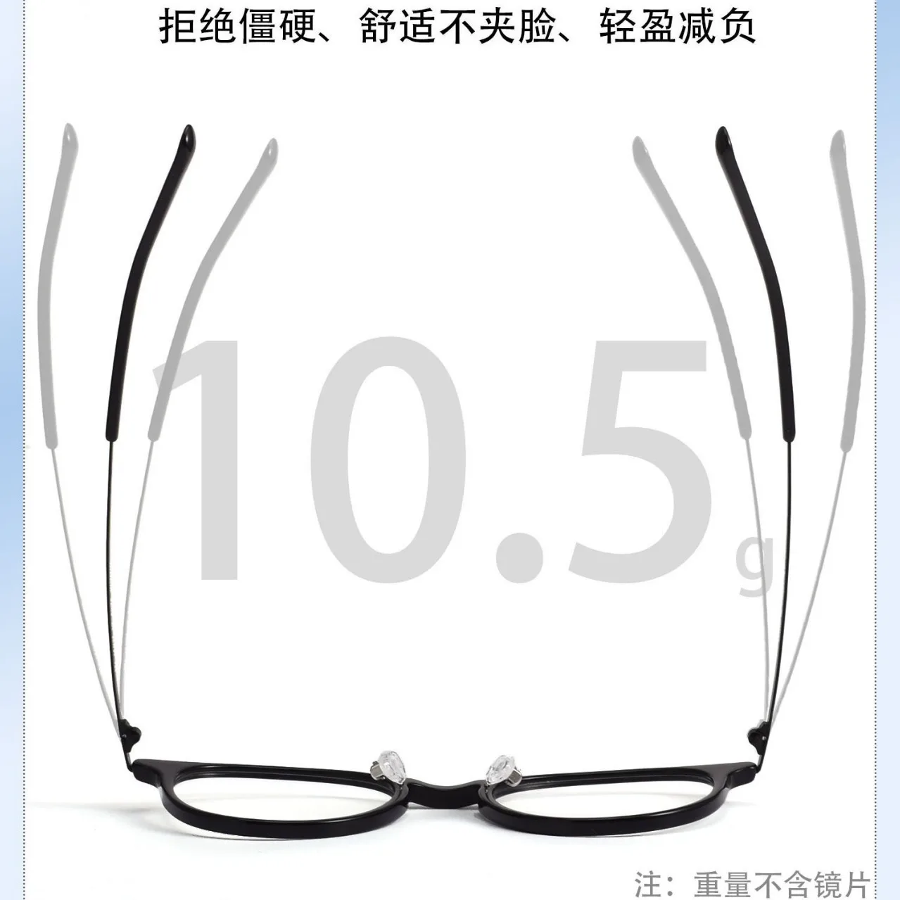 Brand Design Titanium & Acetate Men Optical Glasses Frame Women Glasses Spetacle Eyewear Customize Myopia Prescription Glasses