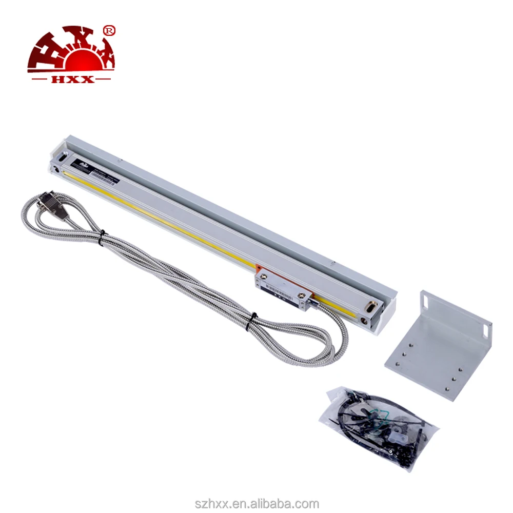 Hxx High Accuracy Glass Scales 450mm 5um with One Gcs898(linear Actuator with Encoder)