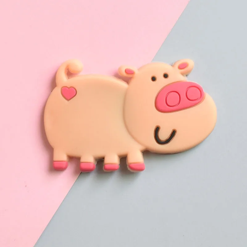 1PCS Cute 12 Chinese Zodiac Refrigerator Stickers Creative Soft Magnetic Stickers Early Learning Stickers Children Stickers