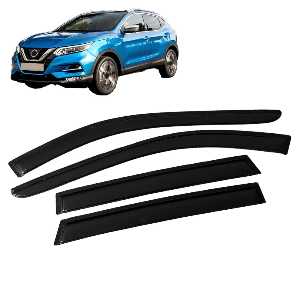 

Window Visor for NISSAN QASHQAI 2013 2014 2015 2016 2017 2018 2019 2020 2021 Wind Deflectors Rain Guards Door Visor Vent Shades