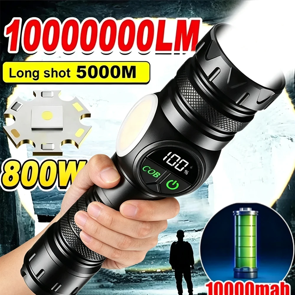Outdoor Lighting Junction Box - Outdoor High Strong Power Flashlights USB