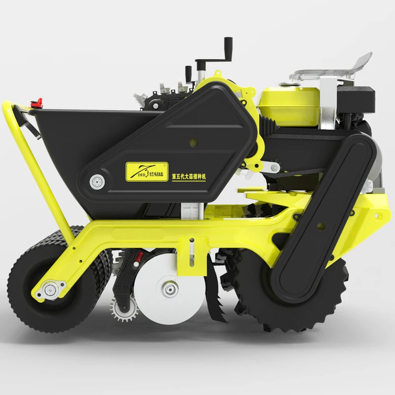 Garlic Planter Gasoline Engine Self-propelled Garlic Planter Garlic Seed on Demand Planter