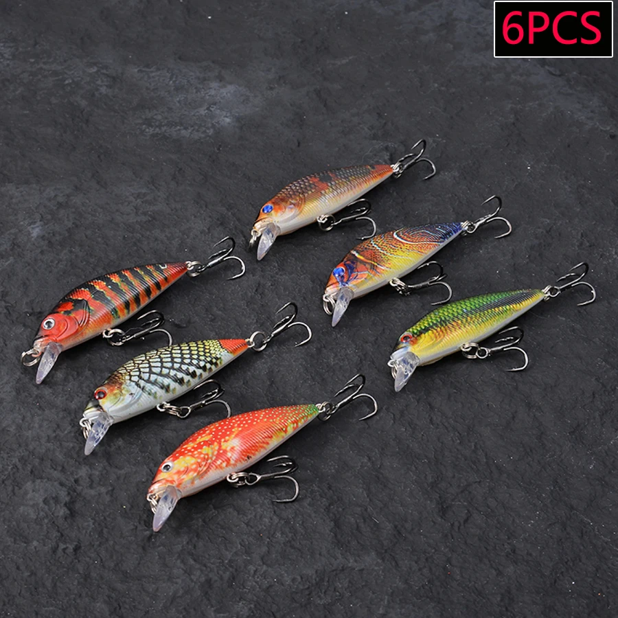 6 adet Jerkbait Minnow sert ye - Fishing Lure Jerkbait incelemesi ve fiyatı