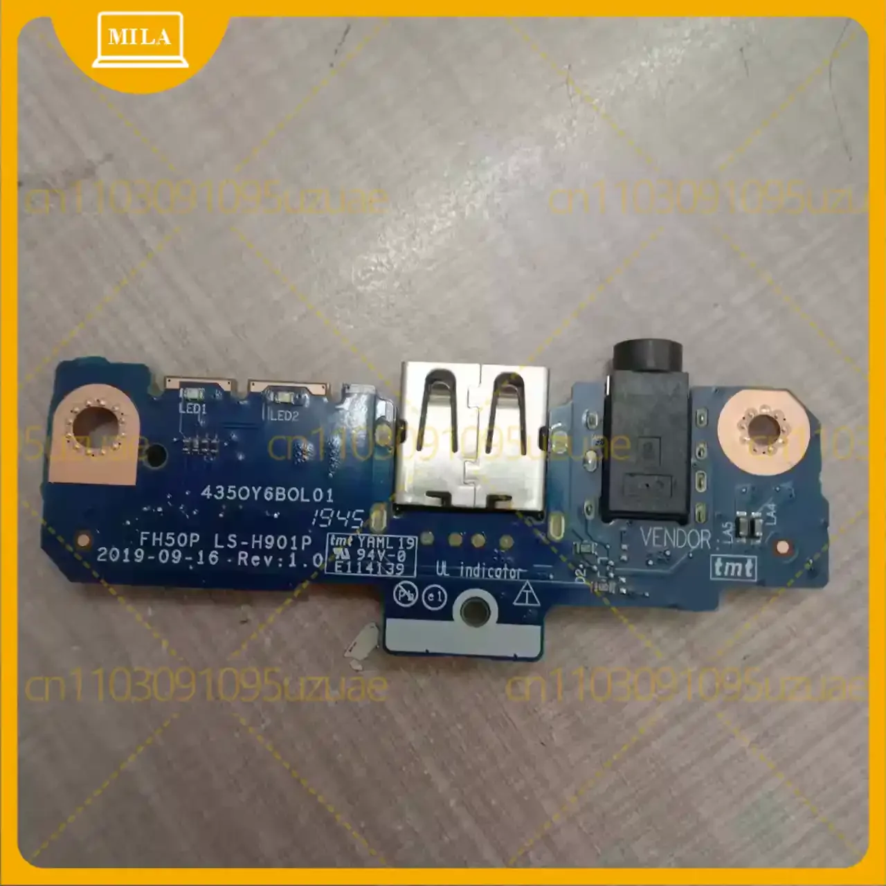 FH50P  for ACER Nitro 5 AN515-43 laptop USB audio IO Board tested fully  LS-H901P
