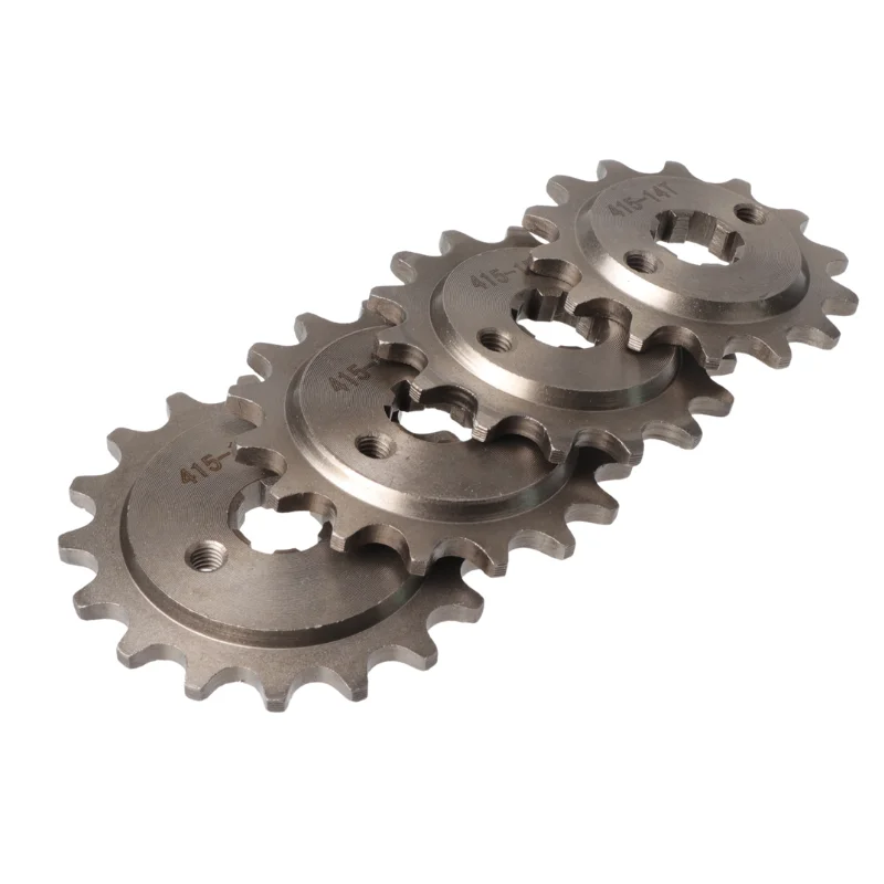 Motorcycle 415 Front Engine Sprocket 17mm‑14T 15T 16T 17T Transmission Gear For Off‑Road ATV Four‑Wheel Karts Quad