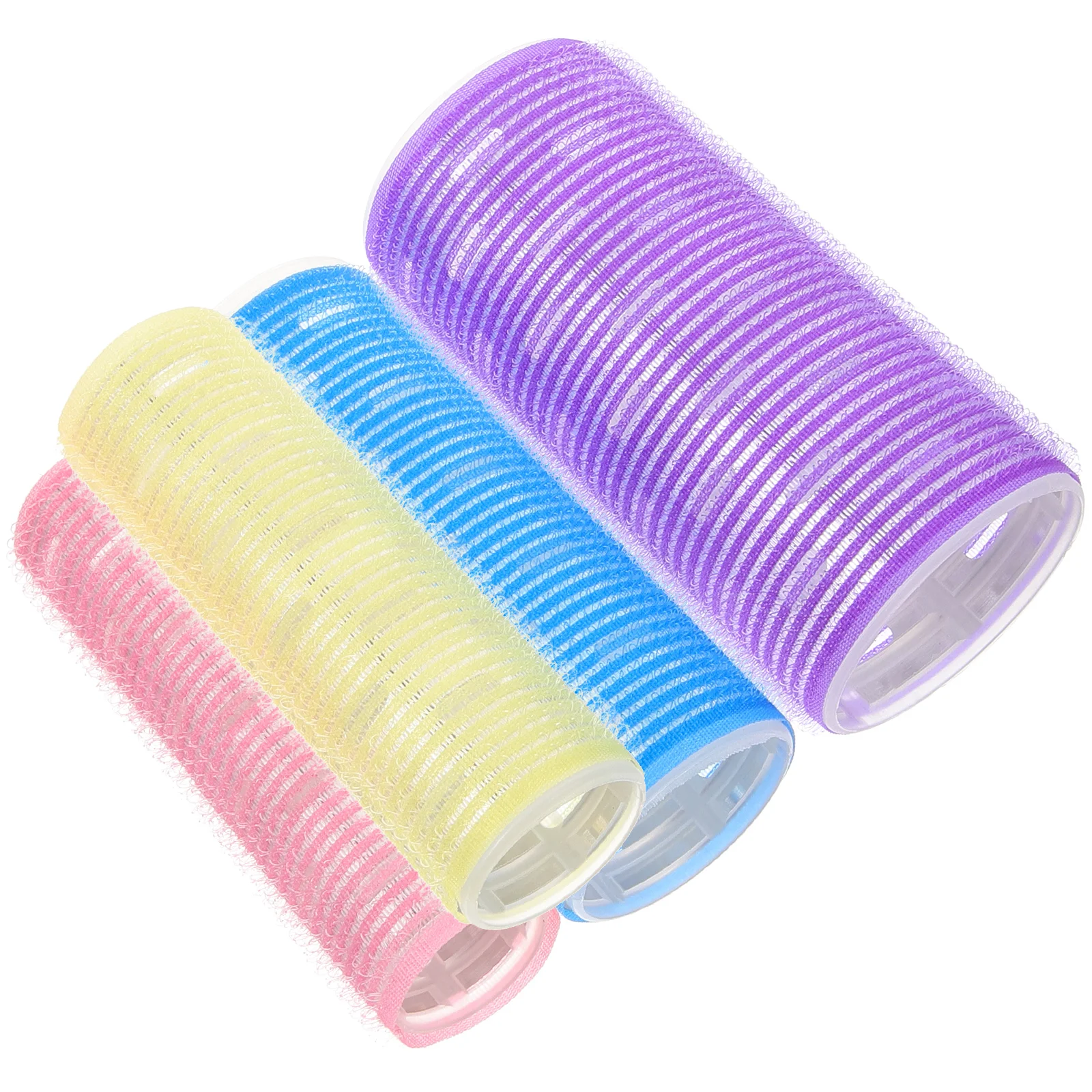 4 Pcs Hair Roller Large Self Grip Curler Holding Super Sticky Styling Curlers