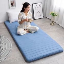 Matelas en Mousse Pliable et artificiel astique pour Étudiant, Coussin Doux pour la Maison, Quatre Saisons, Pression Universelle, Instituts de Sommeil