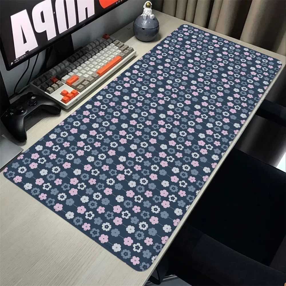 Sakura Pc Gaming Accessories Pk Control Mouse Pad Mat Gamer Desk Accessories Office Mousepad Anime Computer Table Large Mats Xxl