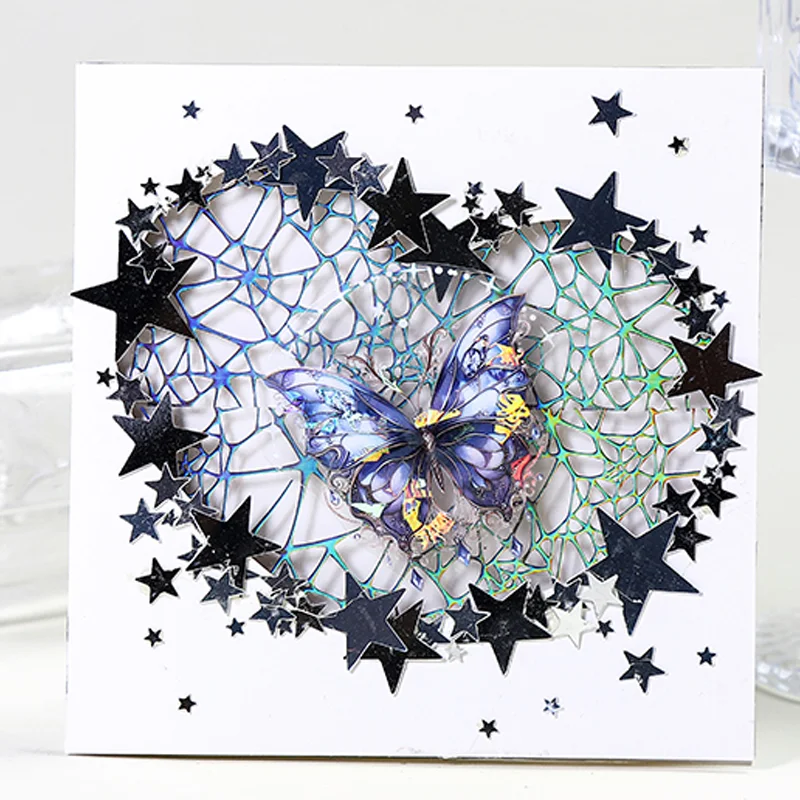 Mr Paper Rainbow Glow PET Masking Tape 2m/Roll - Handmade Journal Diary DIY Decorations for Scrapbook Photo Albums Picture Frame