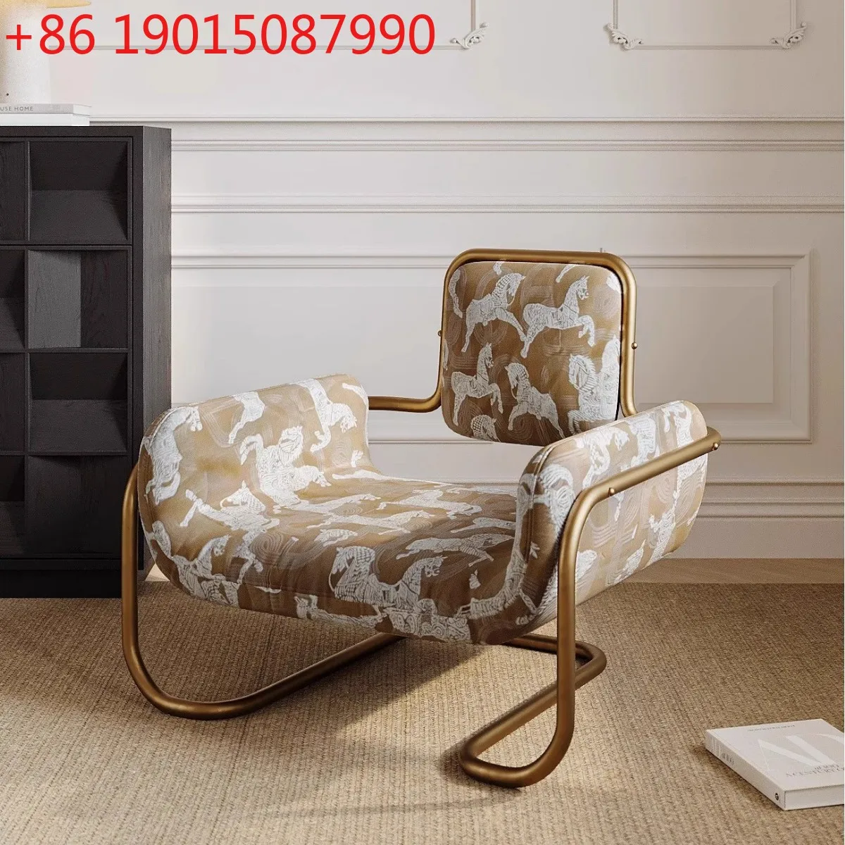 

Легкий роскошный диван для гостиной, кресло для отдыха, одиночный гостиничный клубный дом, прием, ленивый диван, одиночный стул