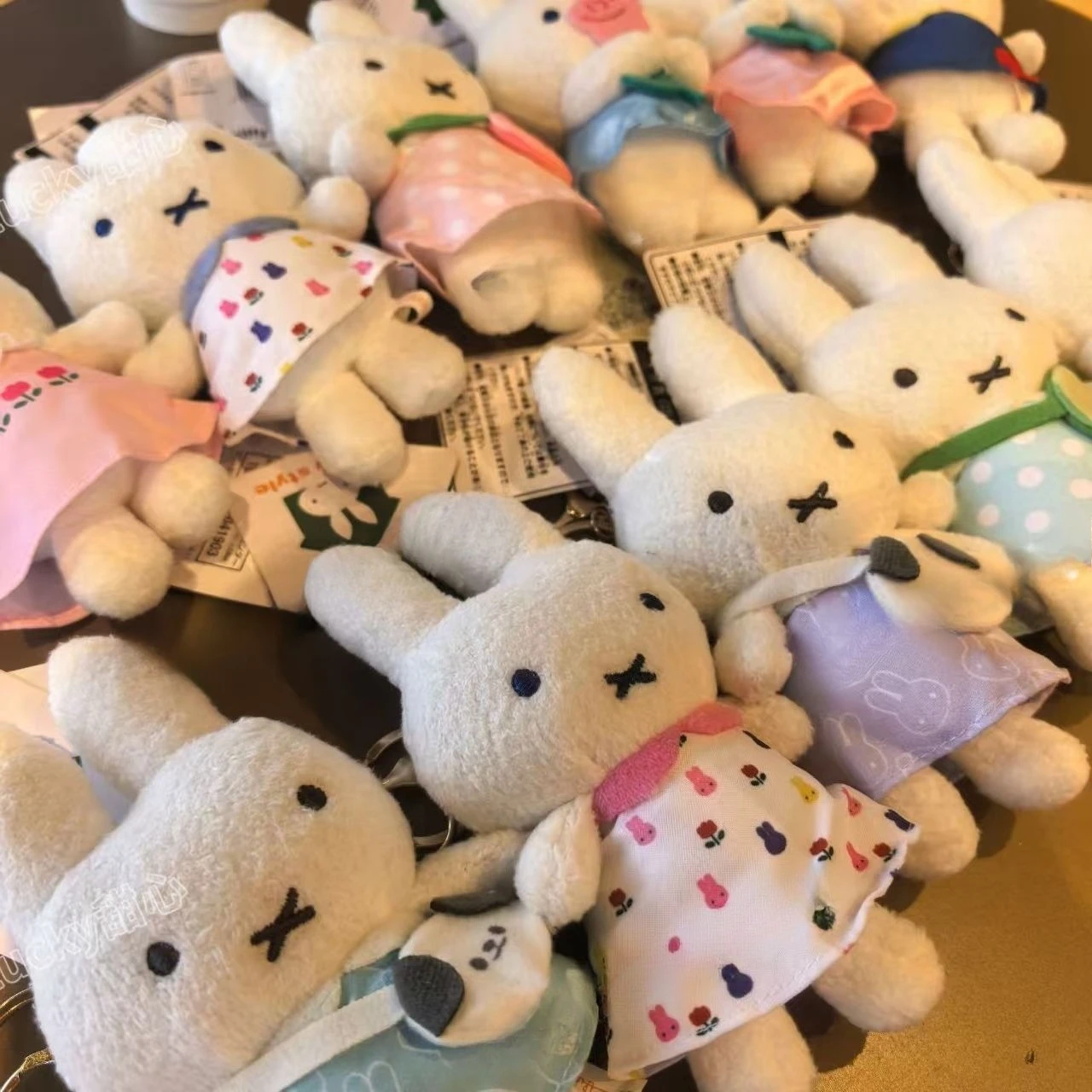 

Sweet Miffy New Style Cute Plush Pendant Doll Doll Keychain Bag Hanging Ornaments Gift Cartoon Lovely Kawaii Decoration 2026 New
