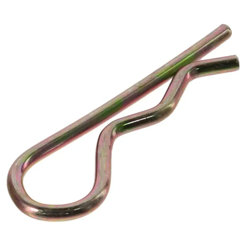 1/10Pcs Heavy Duty Colour Zine Cotter Pin M3.5×75mm Spring Steel Wire Hair Pins Assortment Kit Farm, Lawn, Garden