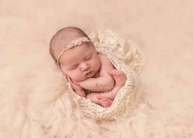 Lace Wrap For Baby Photo Shoot Studio Accessories Newborn Photography Props Flokati Fotografia Accessory Boy Girl Photoshoot