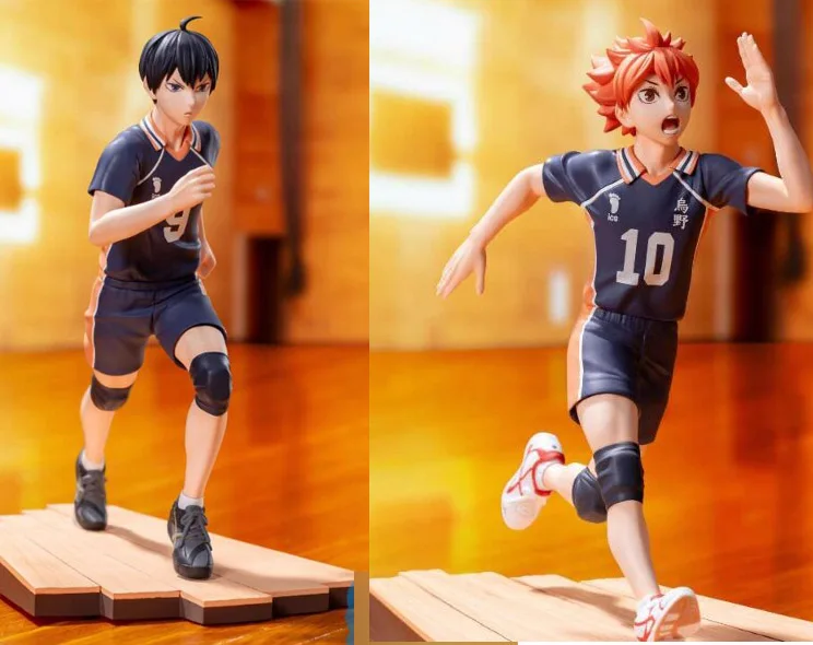 

2026 in stock 100% genuine Japanese original anime Tobio Kageyama/Hinata Shoyo PVC action figure collectible model toys