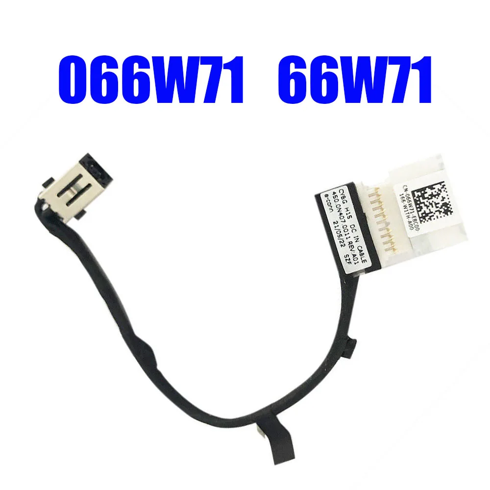 

Кабель питания постоянного тока для ноутбука DELL, Inspiron 7510, Vostro 7510 066W71 66W71 450.0N407.0011