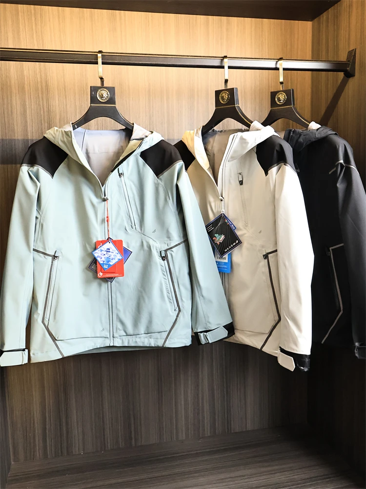 

Fear No Rain No Cold Wind Full Prure Glue Series Autumn Men's Outdoor Hard ell Универсальный с капюшоном Jaet Faion Urban Sle