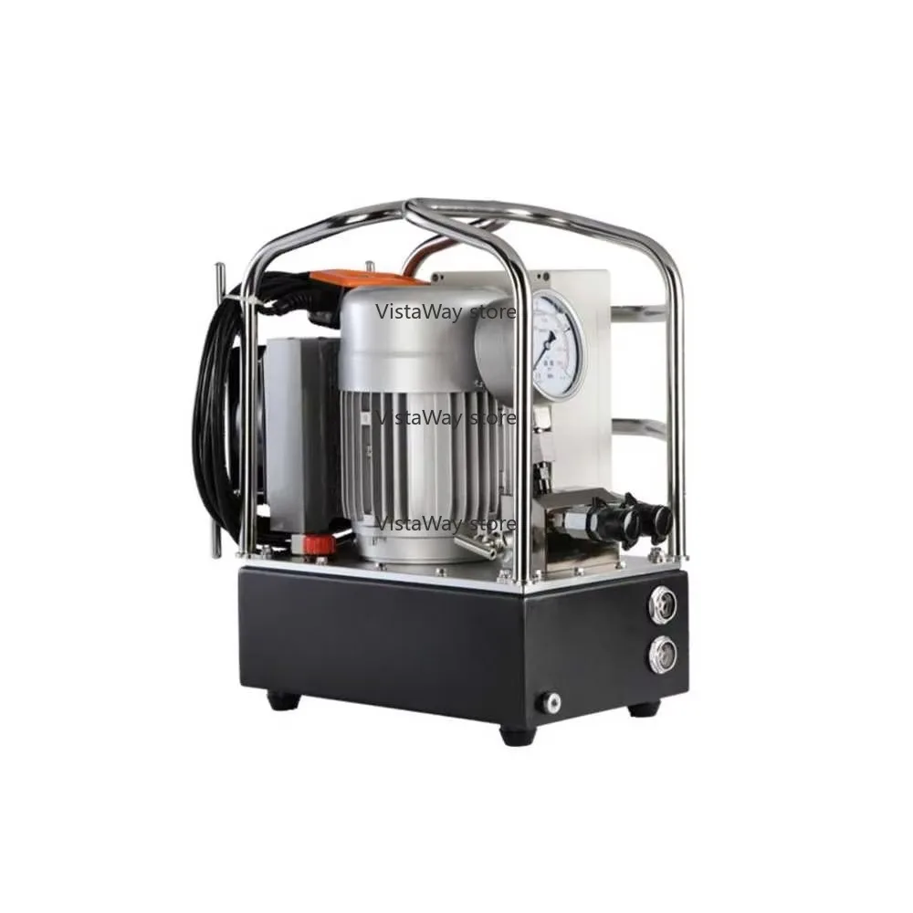 High-Pressure 6L Capacity Industrial Brushless Motor Tensioner Pump 0.4L/min Hydraulic Electric Tensioner Pump