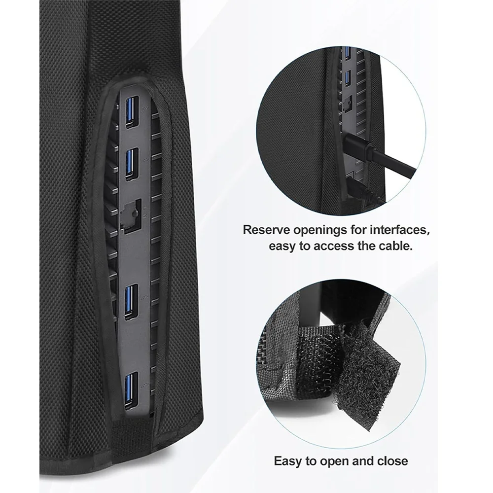 شخصية مخصصة اسم PS5 الملحقات الغبار غطاء مقاوم PS5 لعبة وحدة التحكم المضيف الحرس غطاء قابل للغسل المنتجات المخصصة