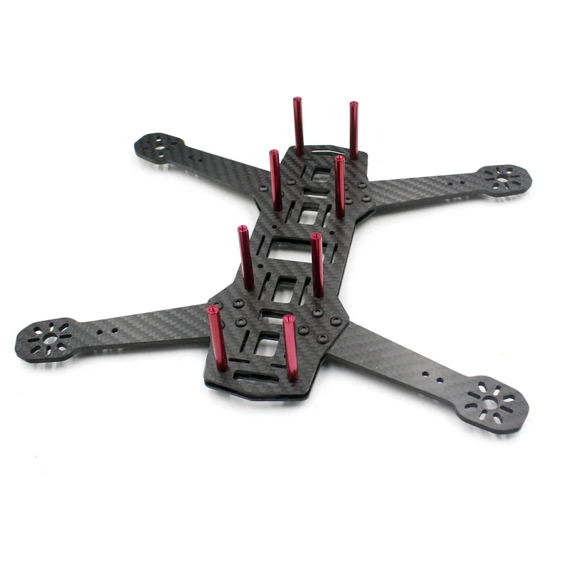 ZMR250 QAV250 FPV 드론용 3mm 또는 4mm 암이 있는 고품질 250 250mm 탄소 섬유 쿼드콥터 프레임 키트