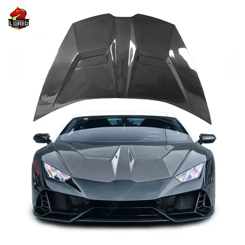 

V Style Carbon Fiber Hood For Lamborghini Huracan Lp610